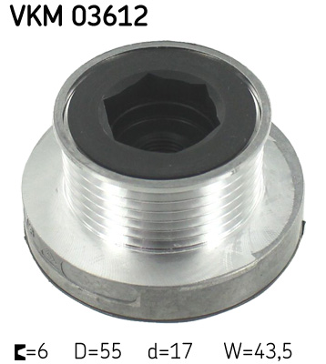 SKF Generátor szabadonfutó VKM03612_SKF